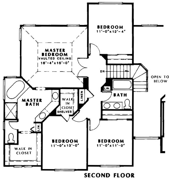 Bungalow Craftsman European Level Two of Plan 24262