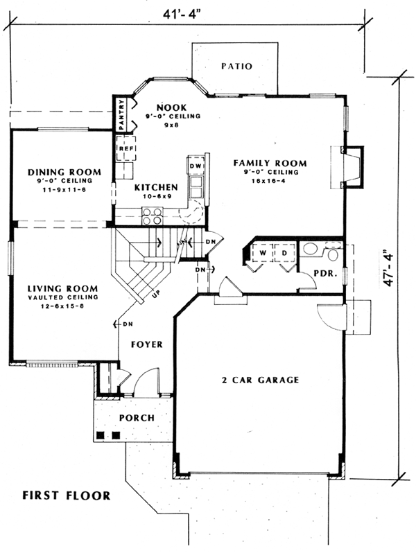 Traditional Level One of Plan 24268
