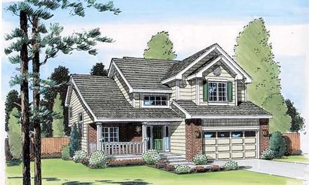 Traditional Elevation of Plan 24269