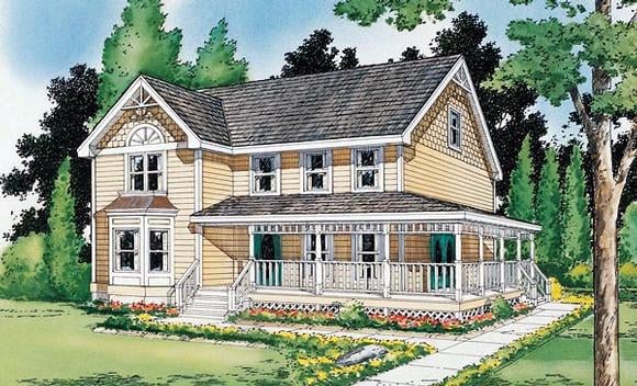 House Plan 24301 Elevation