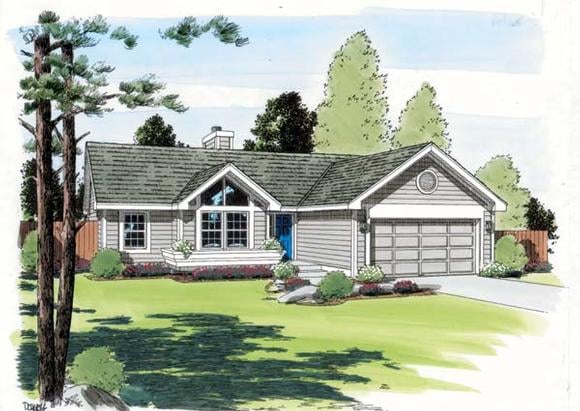 House Plan 24304 Elevation