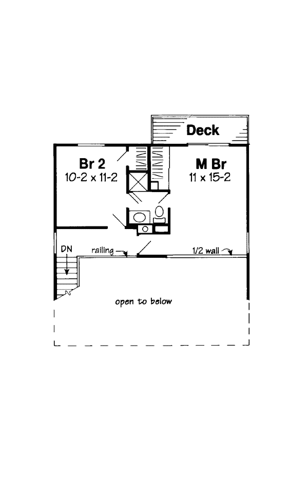 Contemporary Retro Level Two of Plan 24312