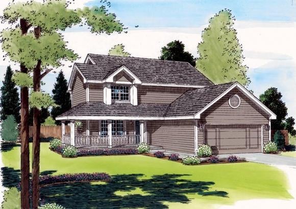 House Plan 24325 Elevation