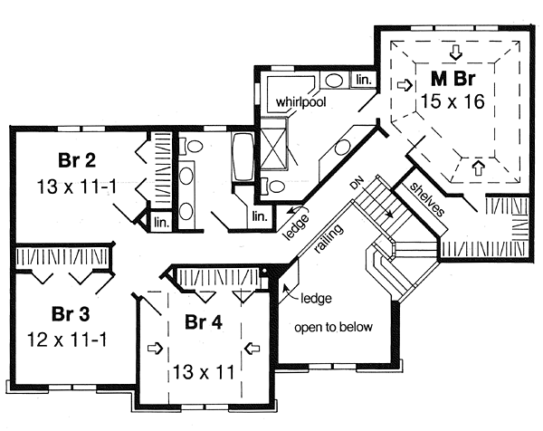 European Traditional Level Two of Plan 24550