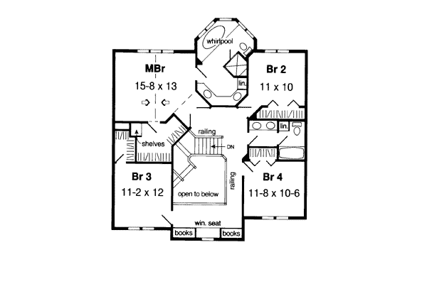 Colonial Traditional Level Two of Plan 24551