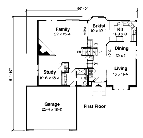 Traditional Level One of Plan 24552