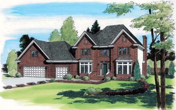 House Plan 24555 Elevation