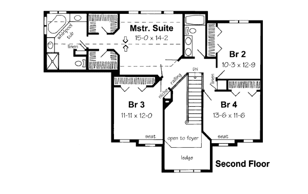 Country Southern Traditional Level Two of Plan 24560