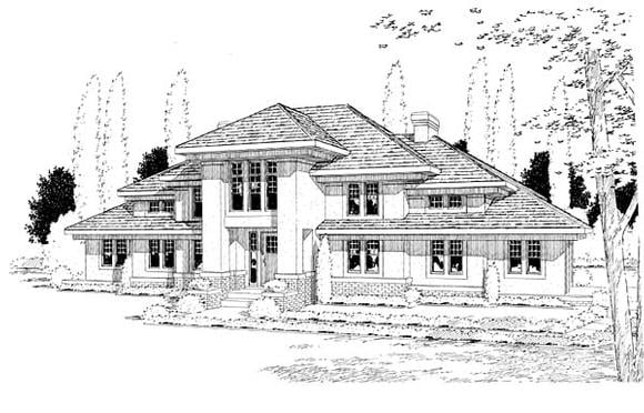 House Plan 24562 Elevation
