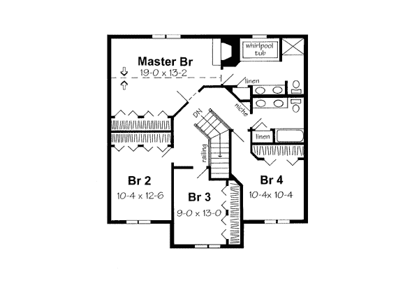 Colonial Traditional Level Two of Plan 24587