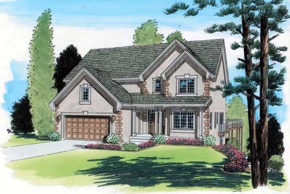 House Plan 24589 Elevation