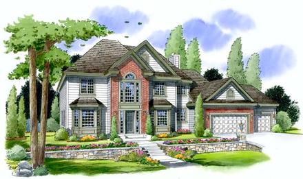 House Plan 24594 Elevation