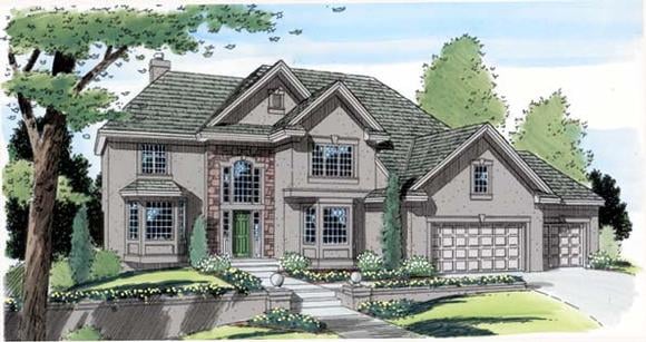 House Plan 24595 Elevation