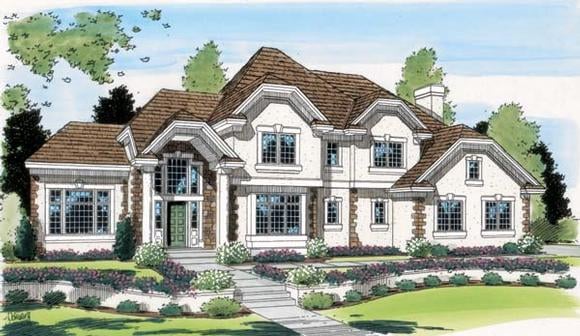 House Plan 24599 Elevation