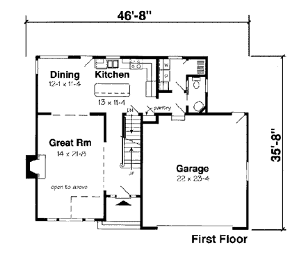 First Level Plan