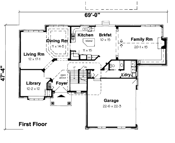 Traditional Level One of Plan 24612