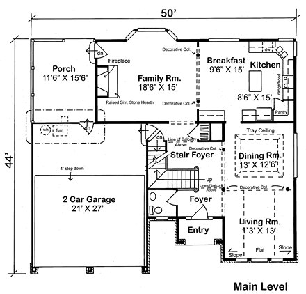 First Level Plan