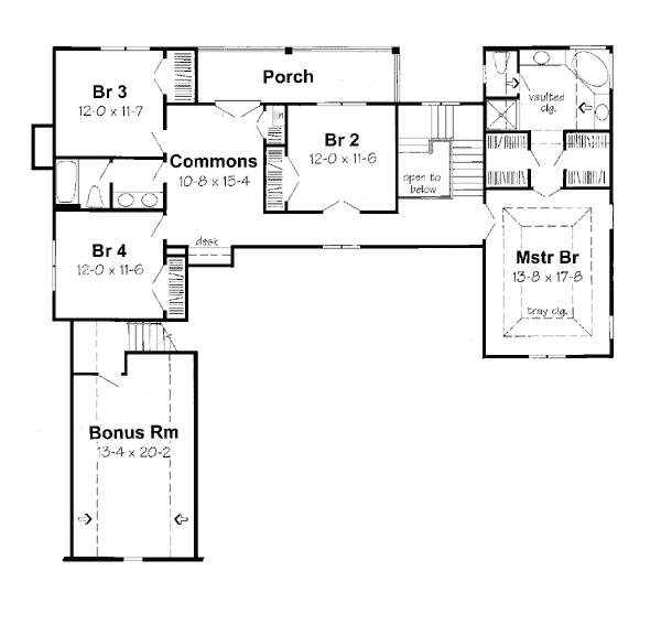 European Traditional Level Two of Plan 24655