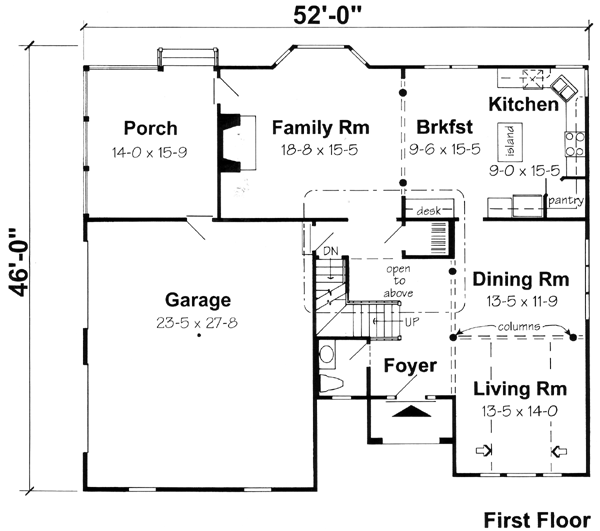 Traditional Level One of Plan 24664