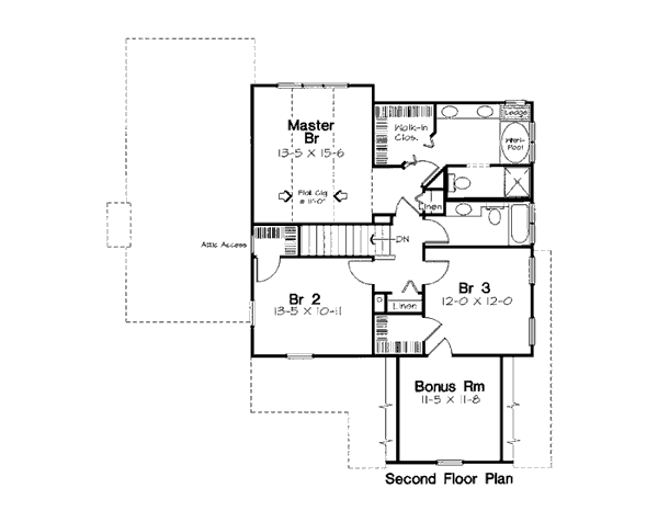 Country Traditional Level Two of Plan 24665