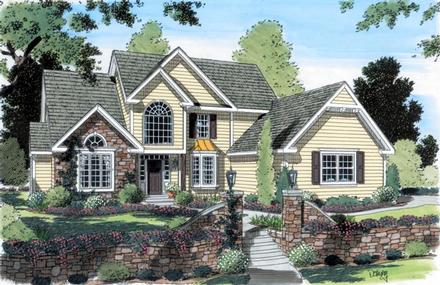 House Plan 24702 Elevation