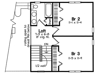 Contemporary Level Two of Plan 24704