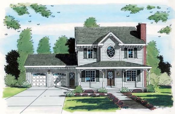 House Plan 24707 Elevation