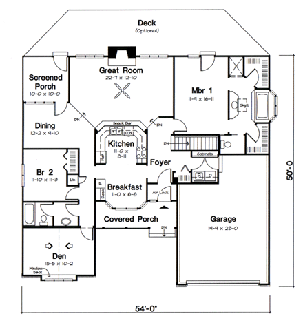 First Level Plan