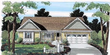 House Plan 24715 Elevation