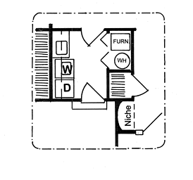 Cape Cod European Ranch Traditional Alternate Level One of Plan 24716