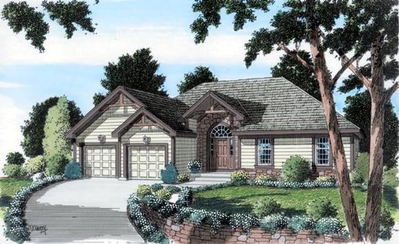 House Plan 24725 Elevation