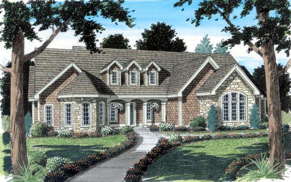 House Plan 24952 Elevation