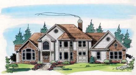 House Plan 24962 Elevation