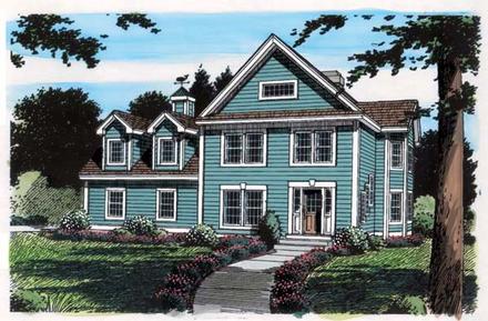 House Plan 24964 Elevation