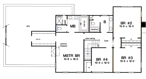 Colonial Level Two of Plan 24970