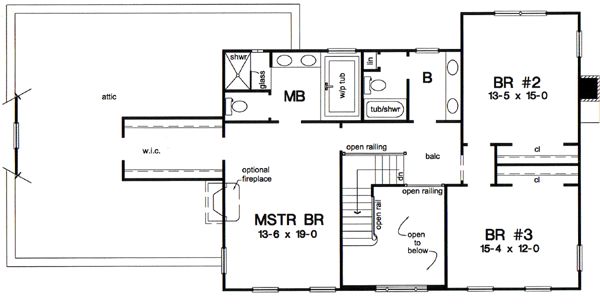 Colonial Level Two of Plan 24990