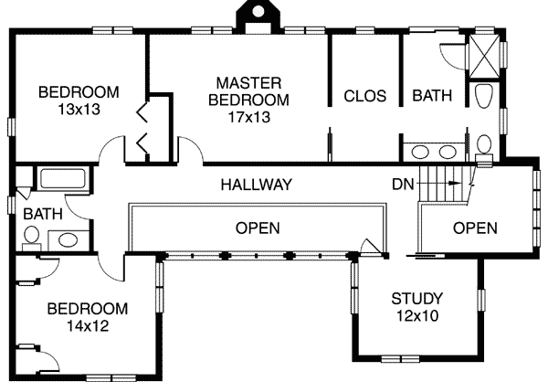 Contemporary Mediterranean Level Two of Plan 32104