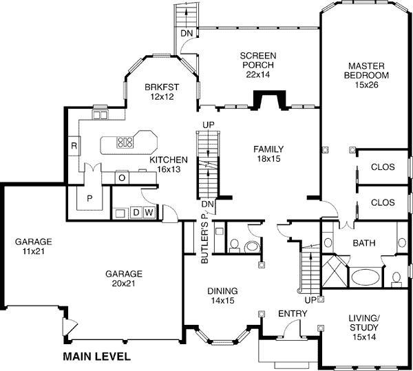 European Traditional Level One of Plan 32230