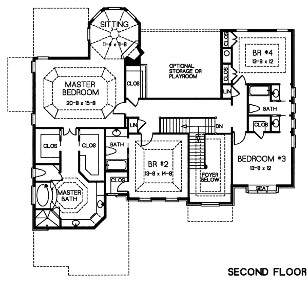 European Traditional Level Two of Plan 32244