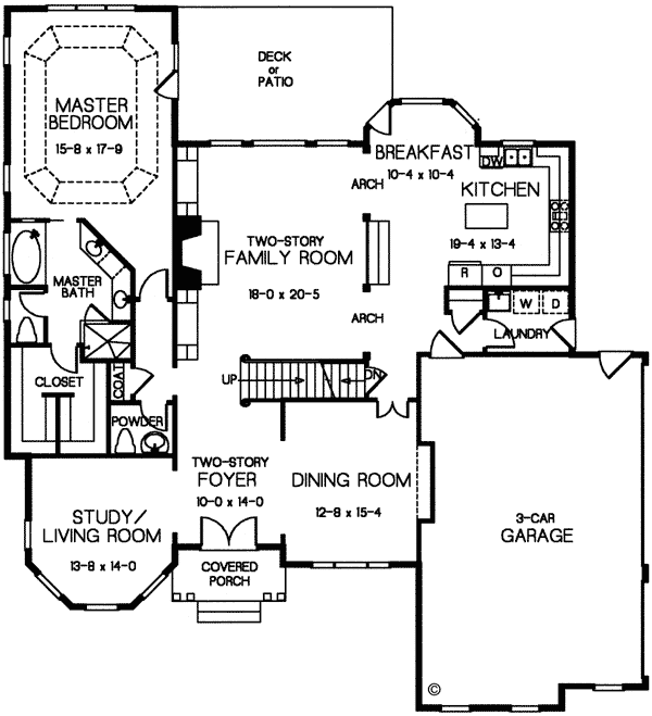 European Traditional Level One of Plan 32249