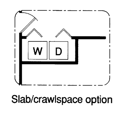 One-Story Ranch Traditional Alternate Level One of Plan 34002