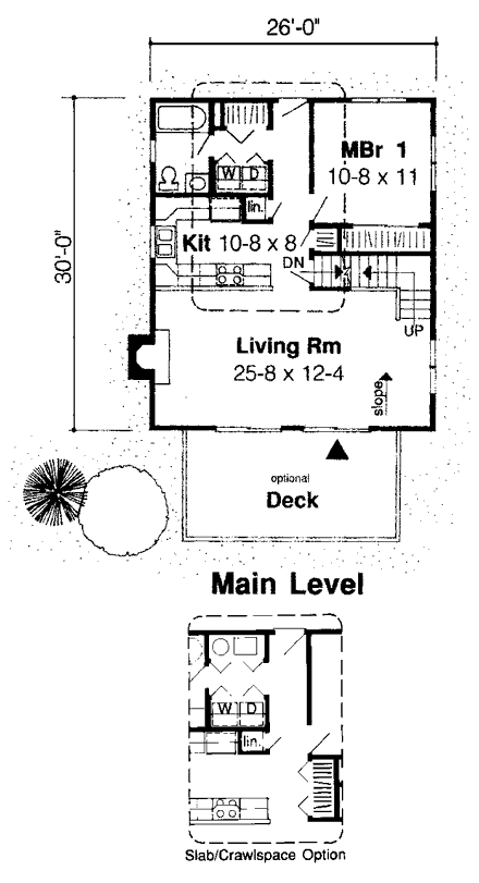 House Plan 34625 First Level Plan