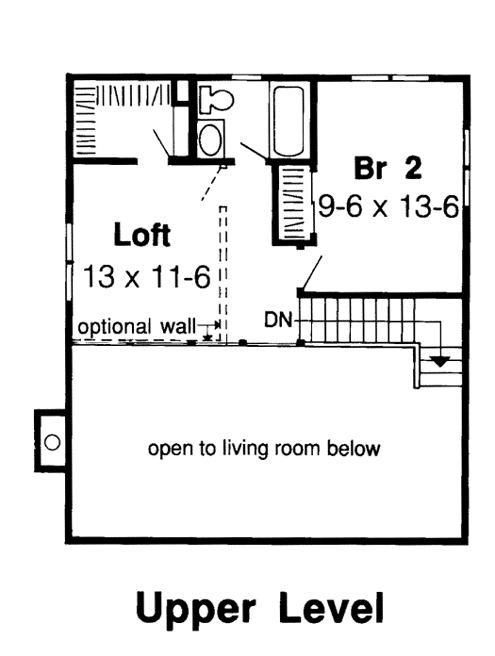 Contemporary Level Two of Plan 34625