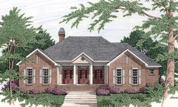 House Plan 40030 Elevation