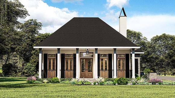 House Plan 40044 Elevation