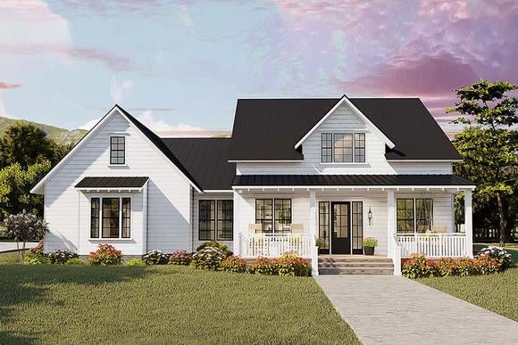 House Plan 40046 Elevation