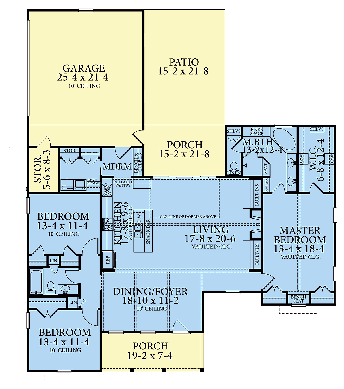 House Plans With Rear Load Garage