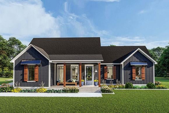 House Plan 40048 Elevation