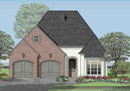 House Plan 40322 Elevation