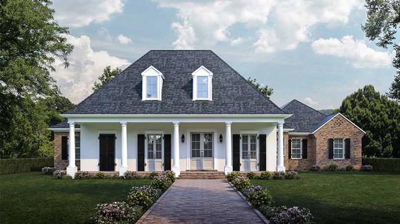 House Plan 40332 Elevation